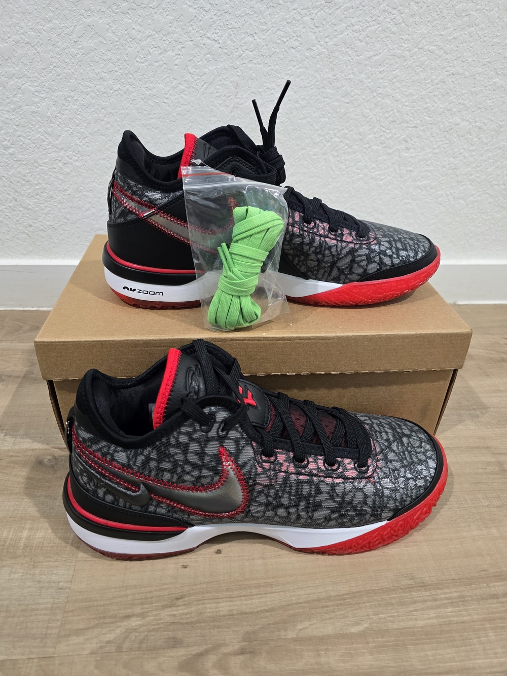 Nike Lebron NxxT Gen X  Basketball Shoes in Black & Red